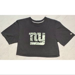 Nike - NY GIANTS Cropped T-Shirt | Size S
